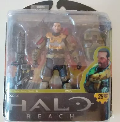 Halo Reach Noble Team UNSC Spartan Jorge Figure McFarlane Toys Action Figure • £39.95