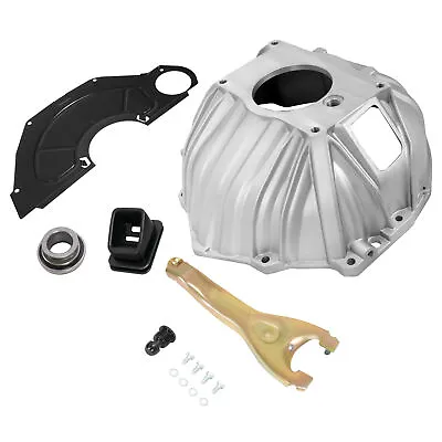 For Chevy Bell Housing Kit & 11  Clutch Fork & Throwout Bearing & Cover #3899621 • $99.99
