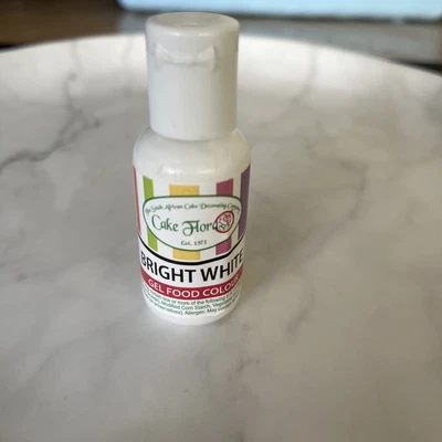 £2.50 • Buy Food Colouring Gel Bright White 21g