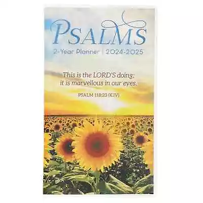 Psalms 2 Year 2024-2025 Pocket Planner 6.5  X 4  • $4