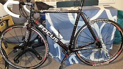 $1050 • Buy Focus Cayo Full Carbon Fibre Road / Track Bicycle Size XL