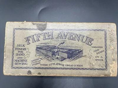 Fifth Avenue Sewing Thread Box Vintage  • $4.99