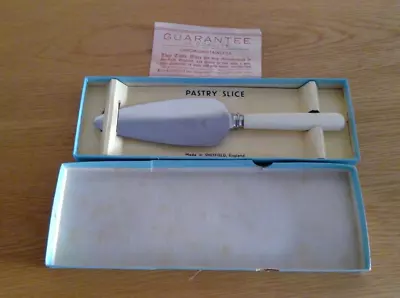 Vintage Chromium Stainless Pastry Slice Made In Sheffield By James Ryals • £3.99