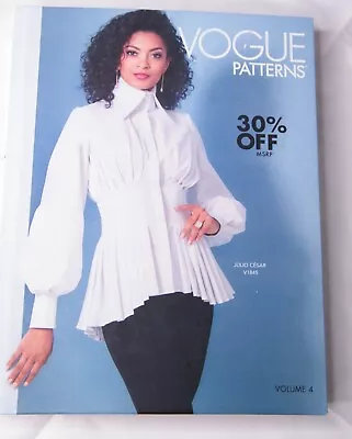 Vogue Sewing Pattern Counter Catalog Book Volume 4 2021 Fashion Student • $29.99