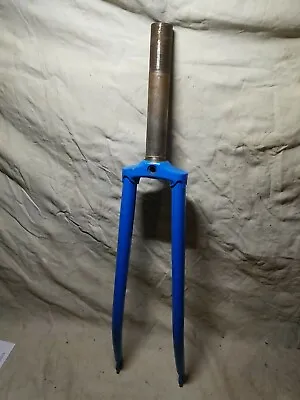 Vintage Rare Tange 7G Baby Blue 80's 90's Style Bicycle Front Fork Only • $99