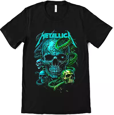 Metallica T-shirt Mens Womans T-shirt Crew Neck Short Sleeve Tee Top T Shirt M04 • £14.95