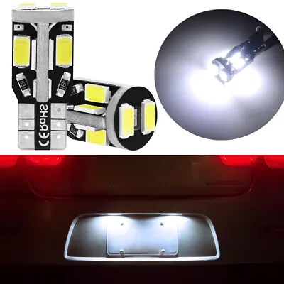 2x 6000K White 168 194 LED License Plate Light Bulbs For Chevrolet Malibu Camaro • $8.59