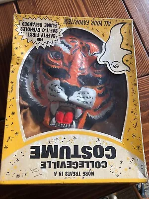 Vintage Halloween Costume Tiger By Collegeville With Box • $9.99
