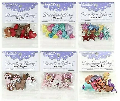 $1.95 • Buy JESSE JAMES Dress It Up Buttons - DECODEN BLING - CHOOSE ONE!!