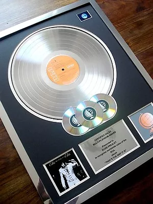 £174.99 • Buy Elvis Presley That's The Way It Is Lp Multi Platinum Disc Record Award Album