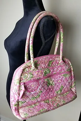 Vera Bradley Retired Petal Pink Bowler Bag • $59.99