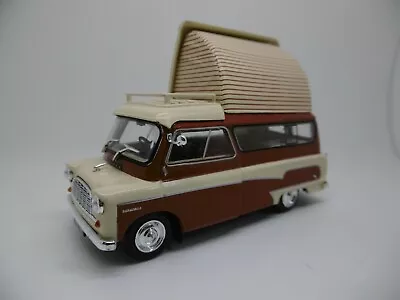 Altaya Ixo Hachette Bedford Ca Dormobile Red & Cream Camper Van Model  1:43 • £18.75