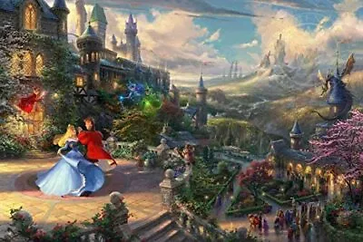 Ceaco Thomas Kinkade Disney Dreams Collection Sleeping Beauty Enchanting Puzzle • $29.99