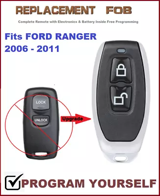 For Ford Ranger PJ PK Remote X 1  Control Fob  2006 2007 2008 2009 2010 2011 • $39.95