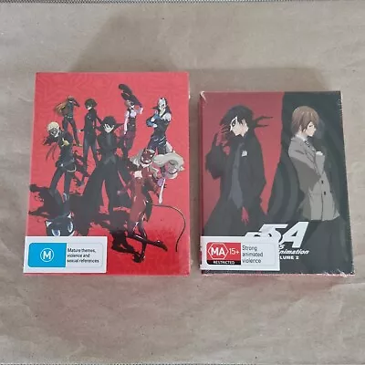 Brand New - Persona 5 - The Animation - Part 1 And Part 2 - Collector's Edition • $350