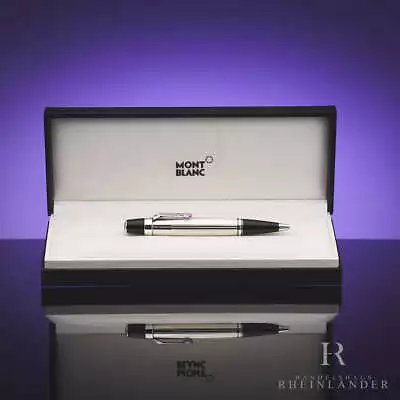 Montblanc Boheme Je Taime 925 Sterling Silver Pinstripe Ballpoint Pen ID 25473 • $1749