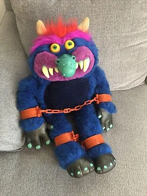 Vintage 1985 My Pet Monster With Both Sets Of Handcuffs RARE! • $349.99