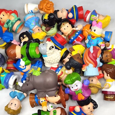 $29.99 • Buy Fisher Price Little People Figures Lot X33  People Super Heroes Animals Disney