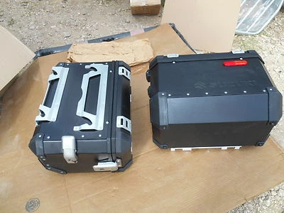 $898.94 • Buy NOS Suzuki Removable Aluminum Side Case Set 12 V-Strom (DL650A) 990D0-ALSCE-NAR