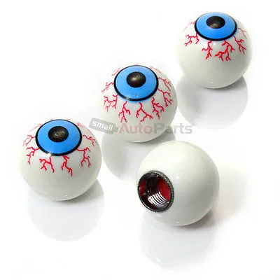 (4) Car Truck Bike ***EYE BALL***  Tire/wheel Air Valve Stem CAPS Covers Set • $4.88