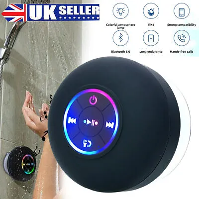 Wireless Bluetooth Speakers Waterproof Shower Portable For Samsung IPhone LG UK • £7