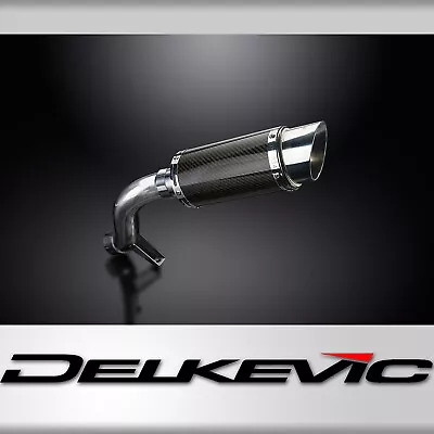 BMW R1200GS 2004-2009 Delkevic Slip On 8  Round Carbon Exhaust Muffler Kit • $309.99