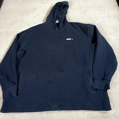 $32.90 • Buy Puma Jumper Adult Mens Size 2XL XXL Black Hood Activewear Casual Warm Pocket