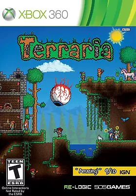 Terraria [DISC ONLY] (Xbox 360) [PAL] - WITH WARRANTY • $9.17