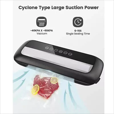 $18.99 • Buy Commercial Vacuum Sealer Machine Seal A Meal Food Saver System With Free Bag USA
