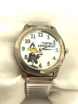 Daffy Duck Warner Brothers Quartz Expander Watch Looney Tunes • $60.97