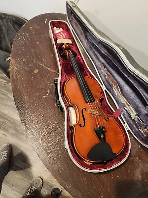 1914 Antique Heinrich Th. Heberlein Jr Violin • $4400