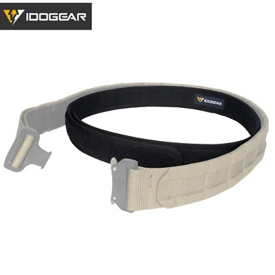 IDOGEAR Tactical Belt Mens Belts Inner Belt Loop Liner Airsoft 1.7  Waist Belt • $16.11