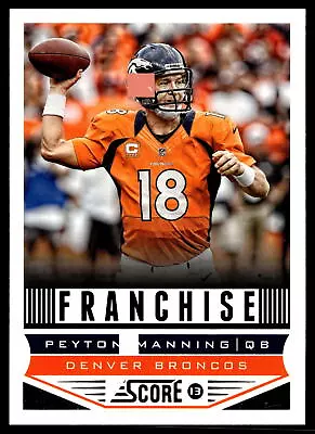 2013 Score #276 Peyton Manning Scorecard | Arpin Mint Cards • $1.75