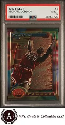 1993 Finest #1 Michael Jordan PSA 9 • $125