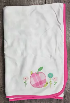 Baby Girl New Vintage Gymboree An Apple A Day Baby Blanket • $349.99