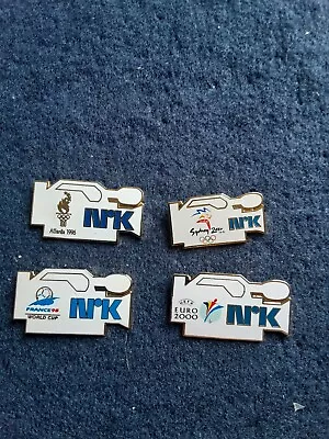 4 Nrk (norway) Media Pins • $14.95