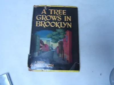 A Tree Grows In Brooklyn Betty Smith Blakiston Co. Dust Jacket • $17.99
