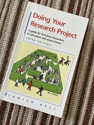 £1.40 • Buy Doing Your Research Project. Third Edition, Judith Bell