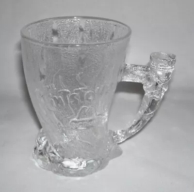 FLINTSTONES (RocDonald's) ~ 8 Oz. Glass MAMMOTH MUG W/Tusk Handle (1993)~ France • $6