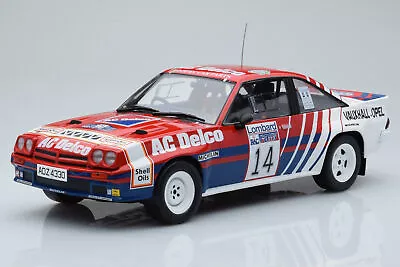 18RMC098 Opel Manta 400 N14 J Mcrae RAC Rally 1985 IXO 1/18 • $71