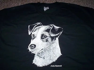 £9.99 • Buy JACK RUSSELL DESIGN MENS SIZE T-SHIRT Choice Of Size And Colour DOG 