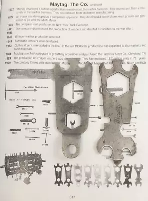 (2) Maytag Co. (Newton Iowa) Washer Wrenches / Colorado Vintage Tools • $20