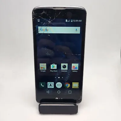 LG K7 K330 Smartphone (T-Mobile) - 8GB Black - CRACKED #1157 • $18.99