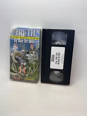 Mossy Oak / Primos THE TRUTH BIG GAME OUT WEST VHS TAPE Hunting Video Tape HT6 • $9.35