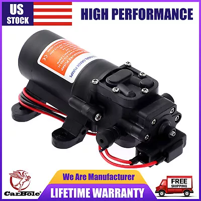 Marine Automatic Self Priming Built-in High Pressure Switch 35PSI Water Pump 12V • $32.59