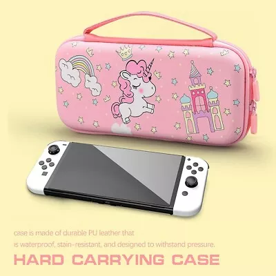 For Nintendo Switch Oled Lite Carry Case Bag Protable Storage Shockproof Cute • $23.78