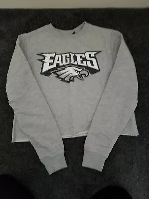 £33 • Buy Topshop Tee And Cake Crop Eagles Top Grey UK 6
