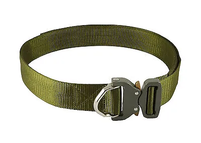 UKOM Optimum ANSI D-Ring Green Riggers Belt 45mm 1.75  (Austrialpin Cobra Buckle • £71.99