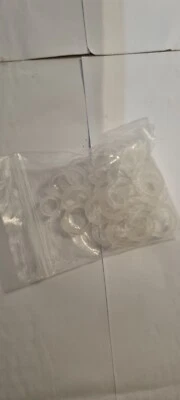£1.50 • Buy Silicone O Ring, 13 Mm Diameter, Pack Of 30, Clear, No Br