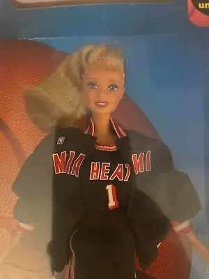 Barbie Doll 1998 Nba Basketball Miami Heat Nba Uniform Mattel • $40